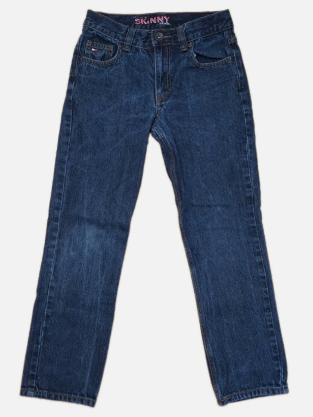 TOMMY HILFIGER GIRLS "REBEL SKINNY" JEANS - SIZE 14